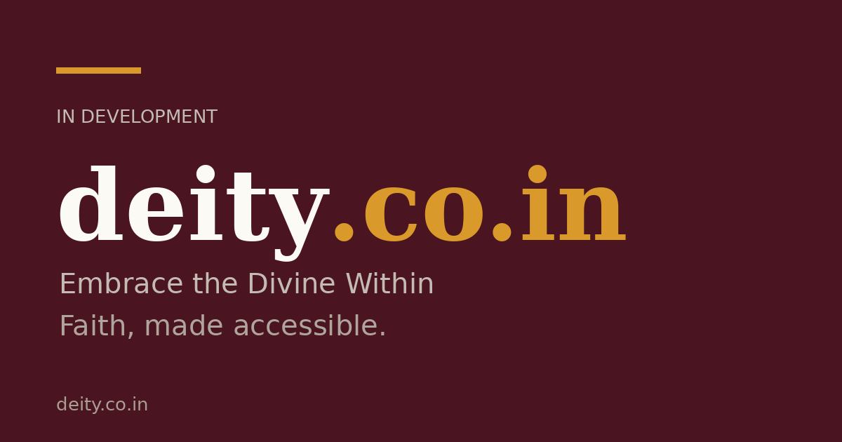 Link preview image for deity.co.in